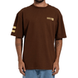 Camiseta Masculina Hurley Block Party Max Fit MARROM-HYTS030278- -1-